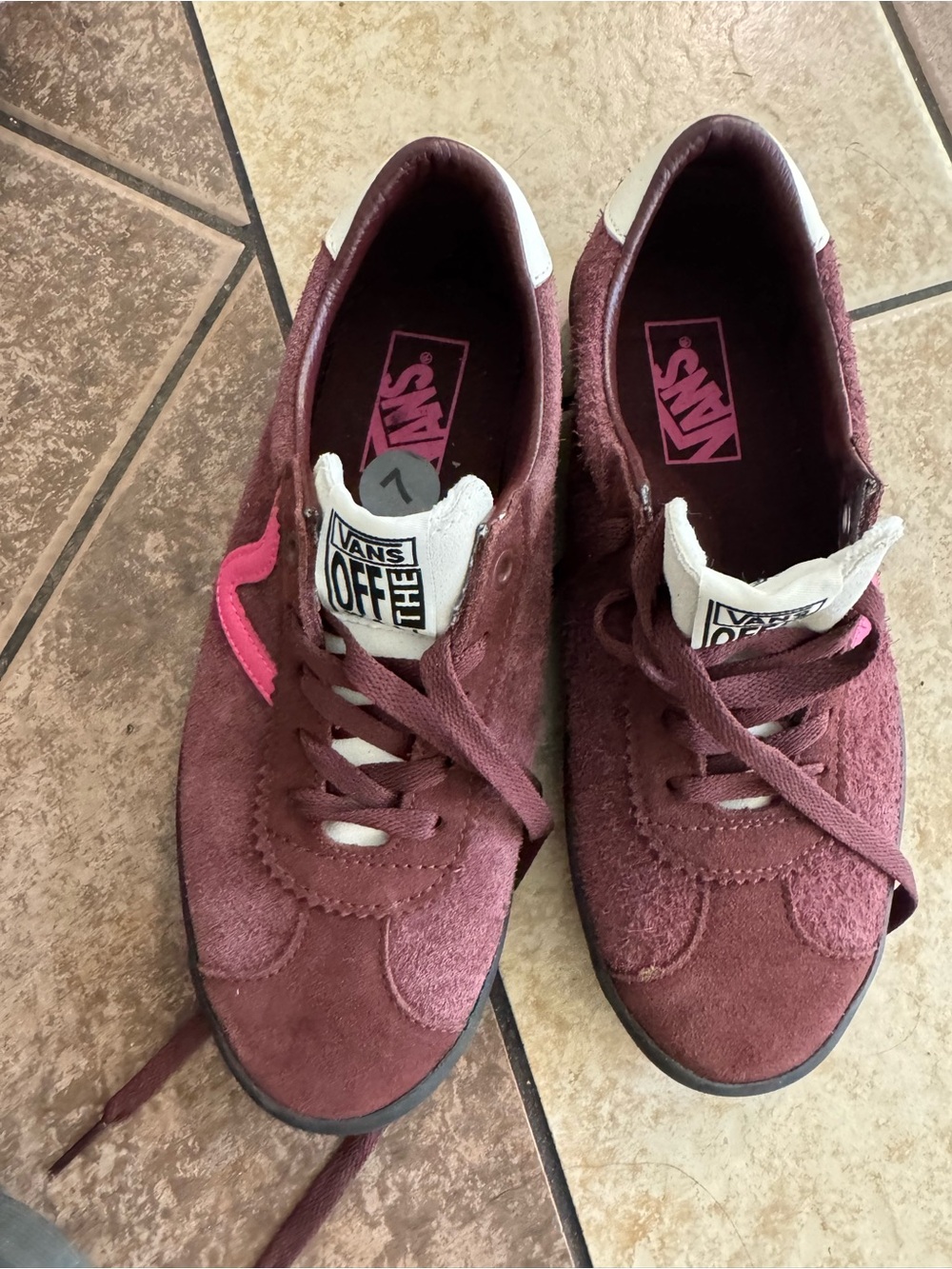 VANS Sport Low Pop Brown New Suede Skate Street Fashion Sneakers Mens 7